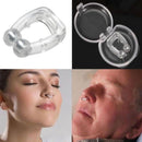 Clipe Dilatador Nasal Magnético Antirronco for better breathing, reduces snoring and improves sleep quality.