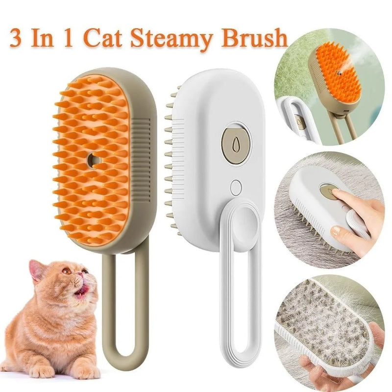 Escova a Vapor para Pets SteamPaws™