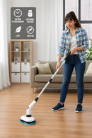 Escova de Limpeza PowerClean 9X - 9 em 1 Recarregável