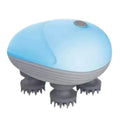 massageador capilar azul