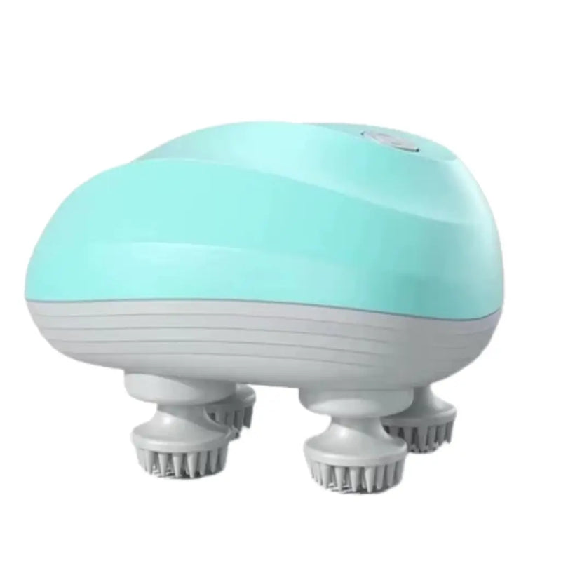 massageador capilar verde