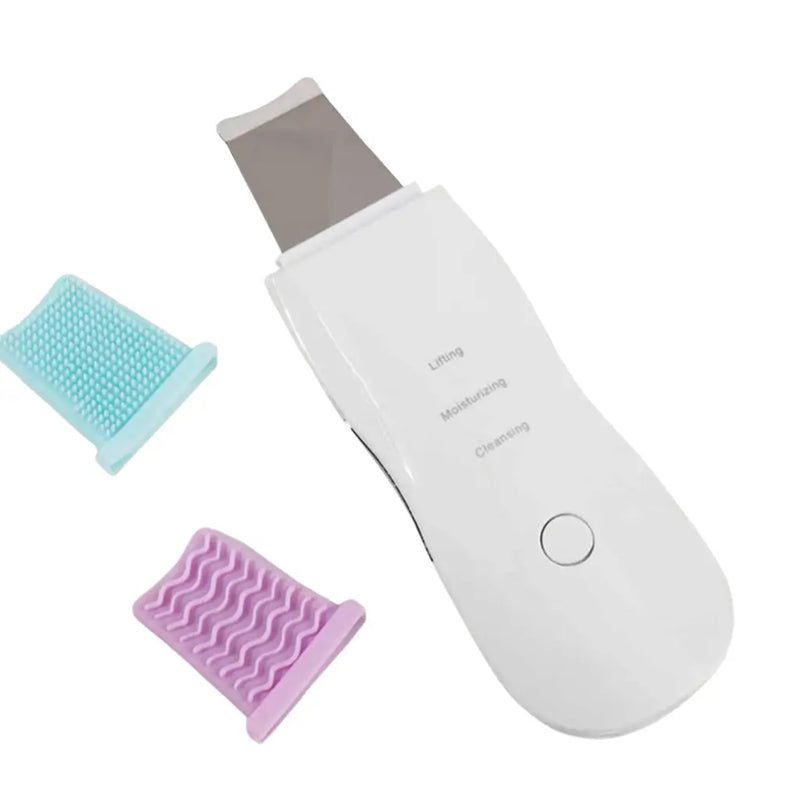 Aparelho de Peeling Ultrassônico - DermaWave™ – com Limpeza Facial Profunda e Remoção de Cravos
