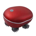 massageador capilar vermelho